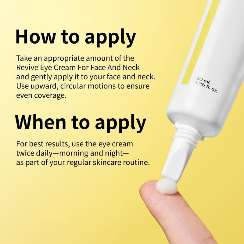 Revitalizing Eye & Face Cream with Probiotics, Retinal & Peptides – 40ml