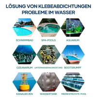 Hochleistungsklebstoff zum Verstopfen von Leckagen