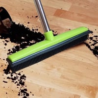 Three-Section Telescopic Pole Carpet Delinting Broom