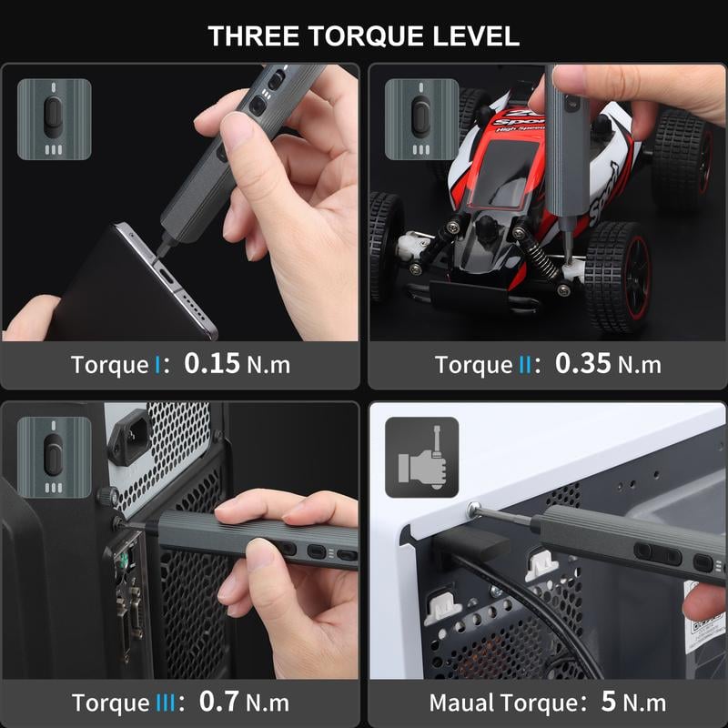 153 in 1 electric screwdriver set