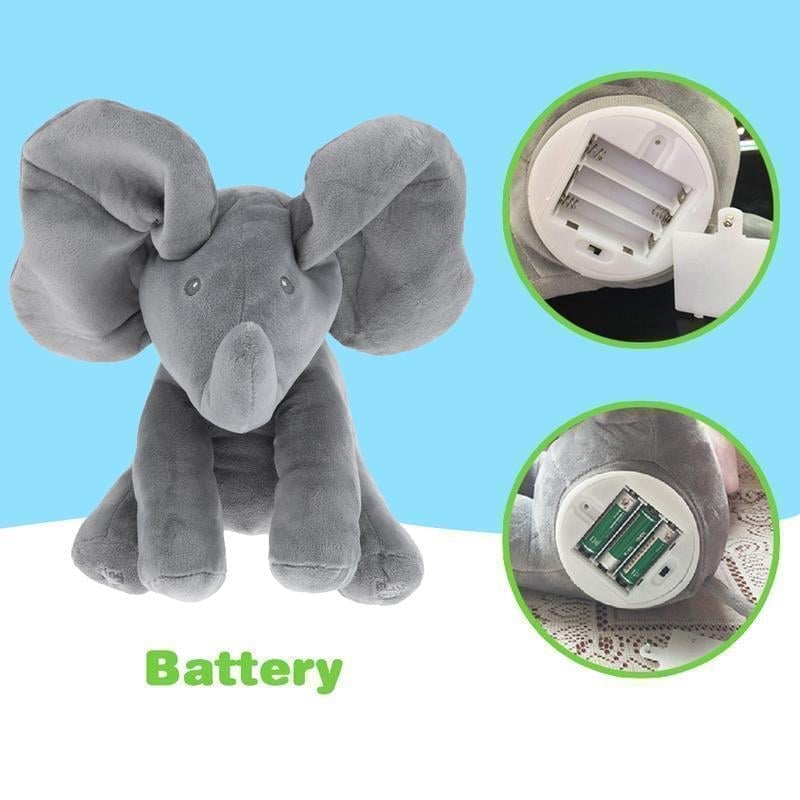 Music Plush Elephant, Hide-and-seek game Electric Toy