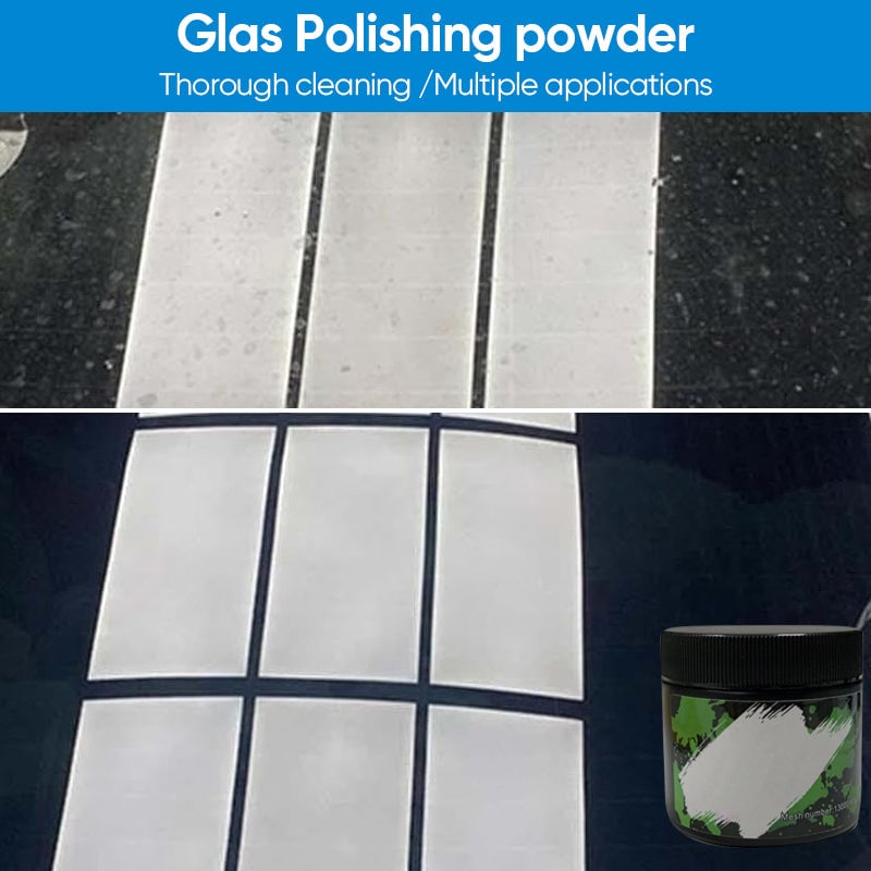 Glass polishing powder