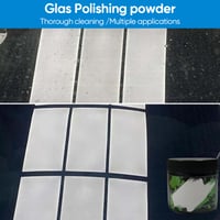 Glass polishing powder