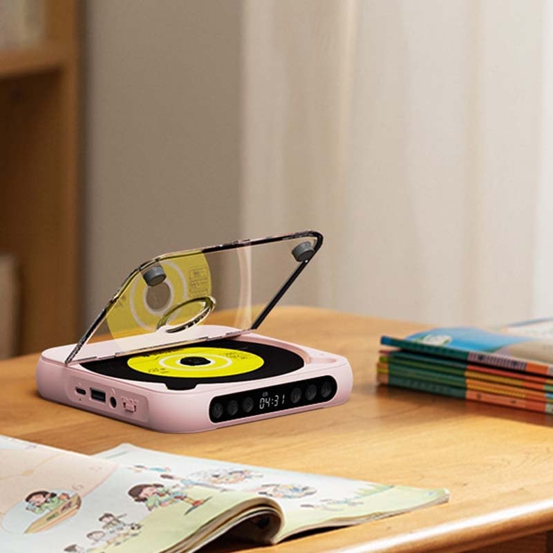 Tragbarer CD-Player mit Bluetooth-Kompatibilität