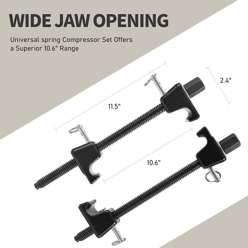 Sakerplus Macpherson Strut Spring Compressor Kit