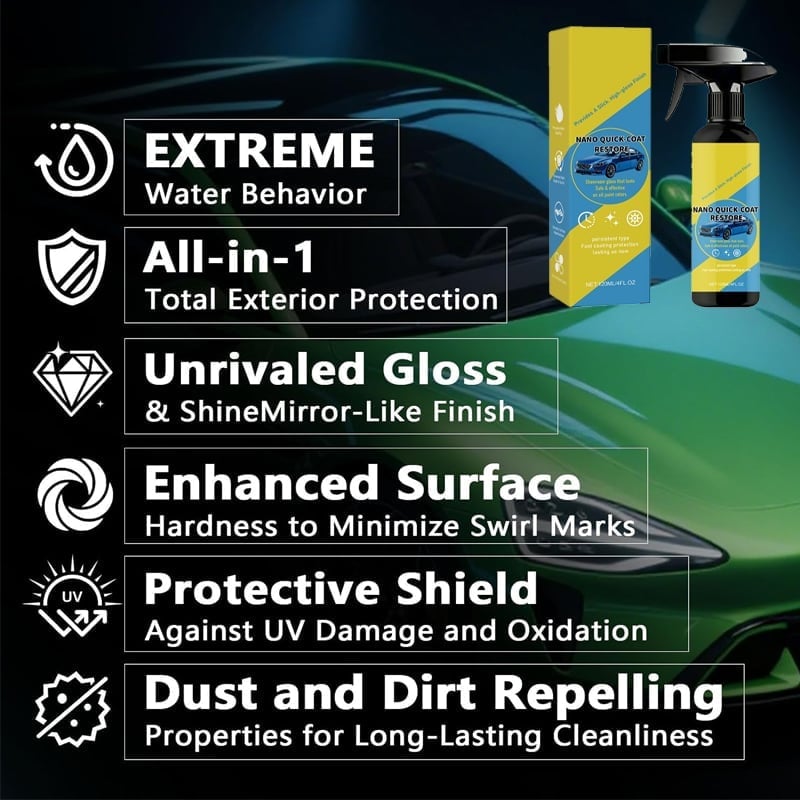 Quick-Shine Car Coating Spray
