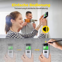 Multifunktionaler Wanddetektor