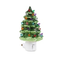 Ceramic Christmas Tree Night Light