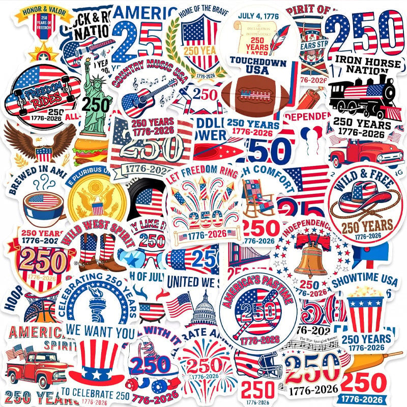 250th Anniversary Commemorative Sticker