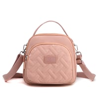 Funktioneller, leichter Nylon-Umhängetasche Mini-Rucksack für Damen