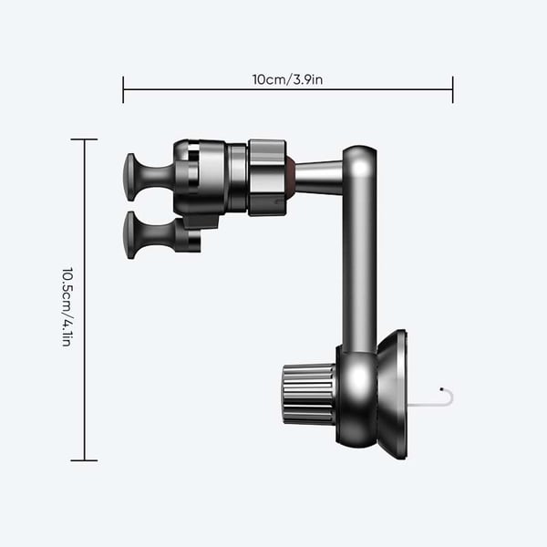 Supporto girevole per telefono da auto