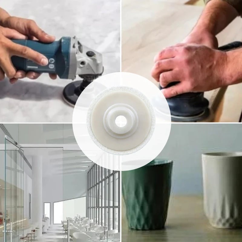 Sakerplus Wool Felt Polishing Wheel Disc