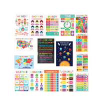 Colorful Educational Posters（16 PCS/SET ）