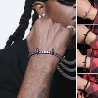 Black Panther Tennis Bracelet