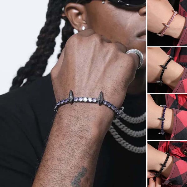 Black Panther Tennis Bracelet