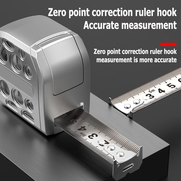 Stainless Steel Retractable Waterproof Measuring Ruler