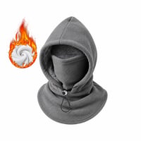 Fleece Double Layer Integrated Hat