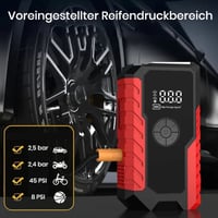 Tragbare kabellose Auto-Luftpumpe