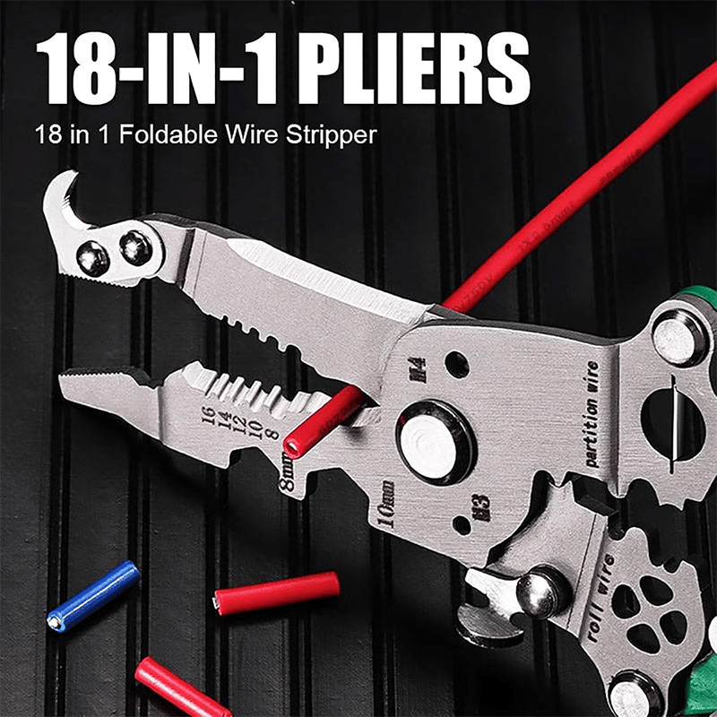 Sale - 18 in 1 Foldable Wire Stripper