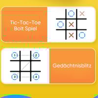 Elektronisches Tic-Tac-Toe-Spiel