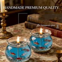 Mini Bubble Fish Tank Scented Candle