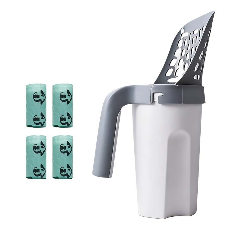 Cat Litter Scooper with Holder