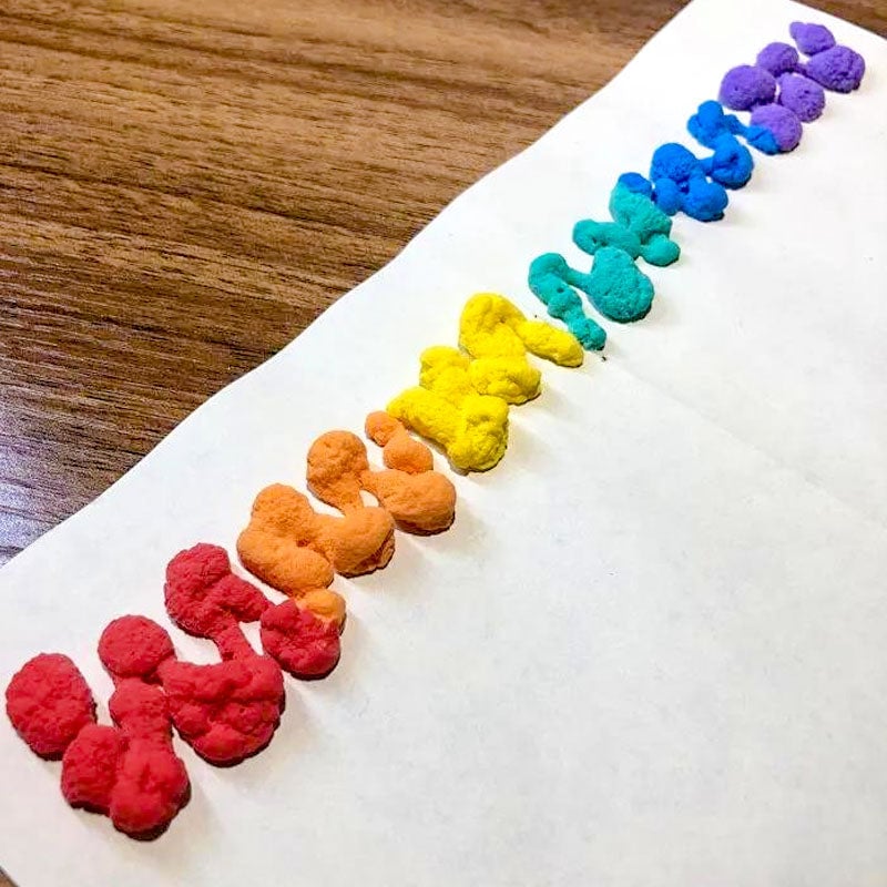 ✏️DIY bubble popcorn tekenpennen (6 stuks)