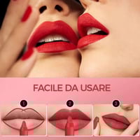 Rossetto opaco a 12 colori