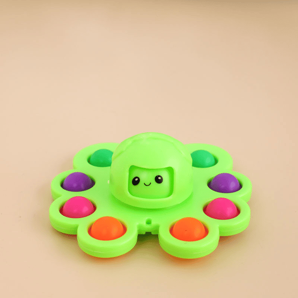 Octopus Push Pop Bubble Fidget Speelgoed Spinner