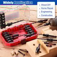 Sakerplus Wood Countersink Drill Bit Set