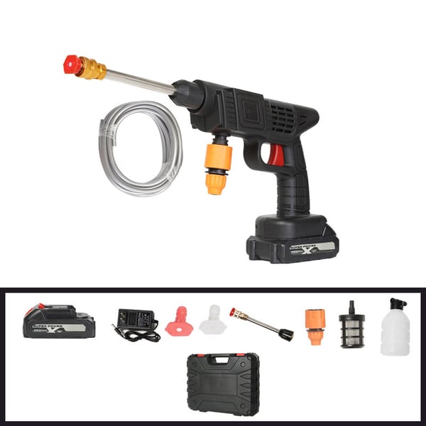 Cordless Portable High Pressure Spray Water Gun-2