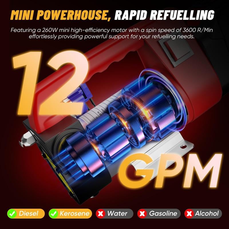 Sakerplus Fuel Transfer Pump