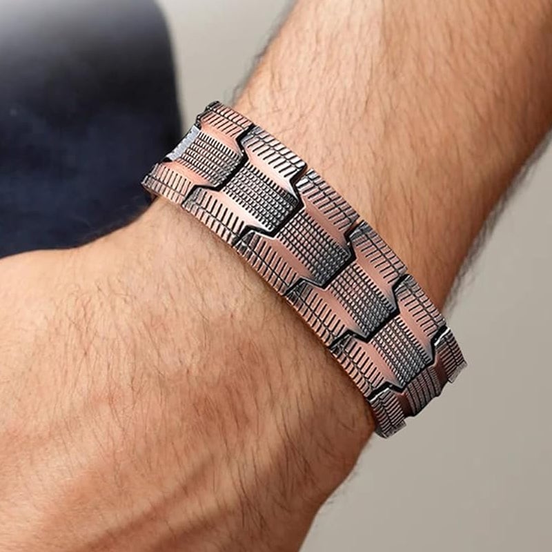 【sale】Ultrastarkt magnetiskt koppararmband