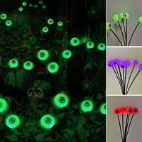 Outdoor Solar Scary Eyeball Lights