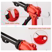 SAKER® Caulking Gun with Scrapers
