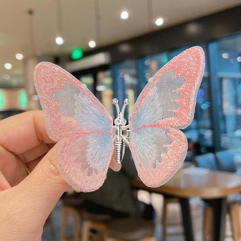 Embroidery Fragrance Butterfly Car Decoration