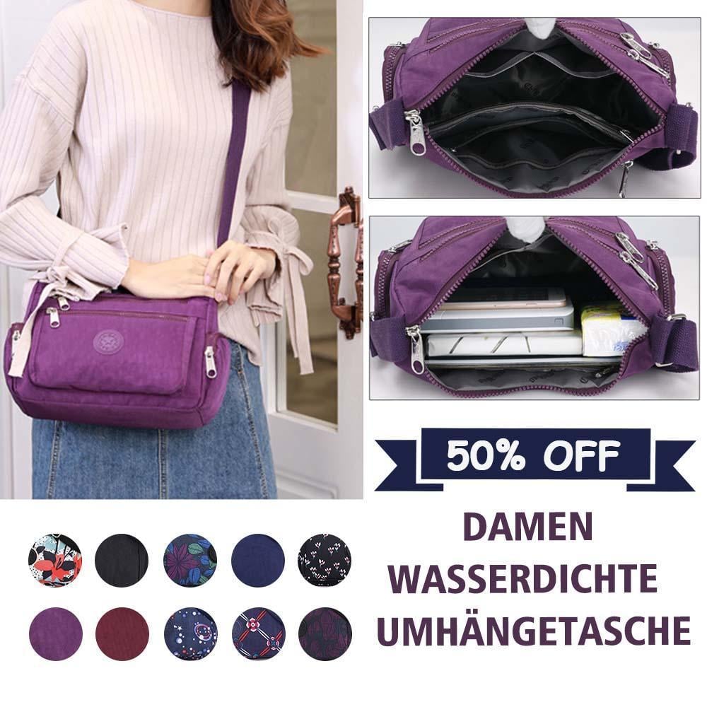 Große Kapazität Damen Wasserdichte  Umhängetasche , 10 Farben