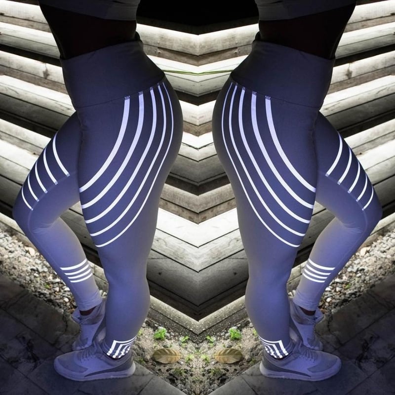 Rainbow Reflective Leggings