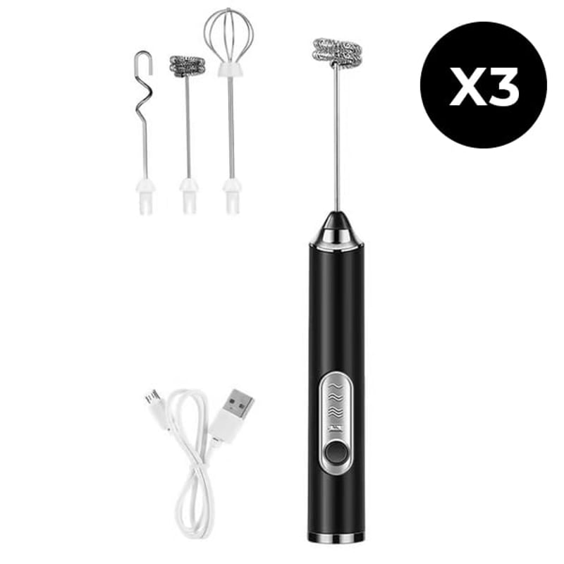 Electric Milk Frother & Egg Beater – 304 Stainless Steel