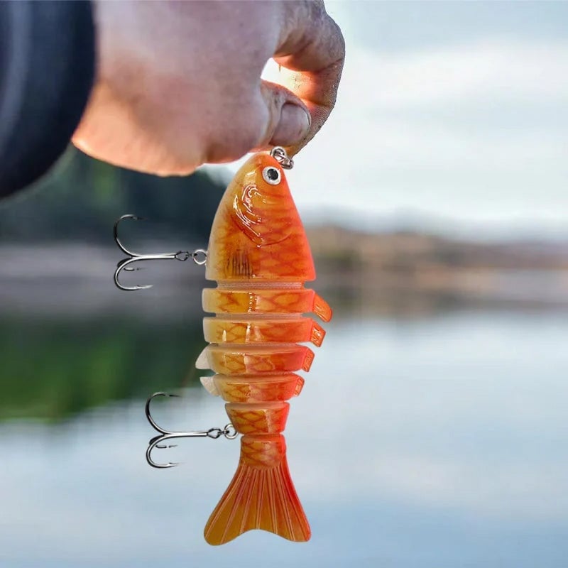 Multi-segmented Fish Swimbait Lure Set