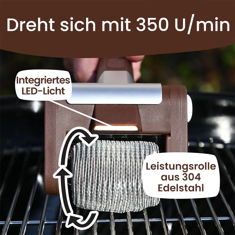 Bürstenloser Elektrischer Grillreiniger