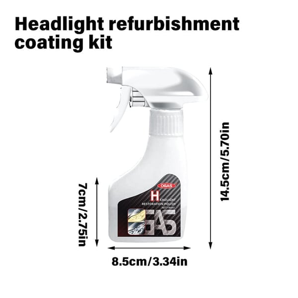 Headlight Restoration Spray