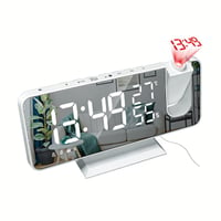 Aless™ Temperature & Humidity Multifunctional Radio Projection Alarm Clock