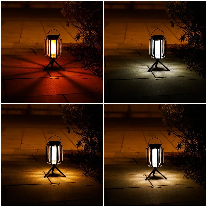 Sakerplus Solar lantern outdoor light with 4 Modes