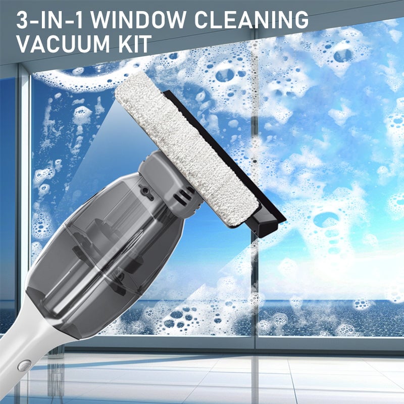 Saker Cordless Window Vacuum Squeegee
