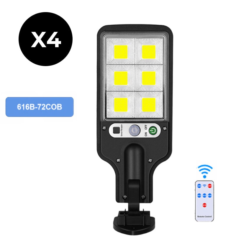 Solar Powered Street Light with Remote Control