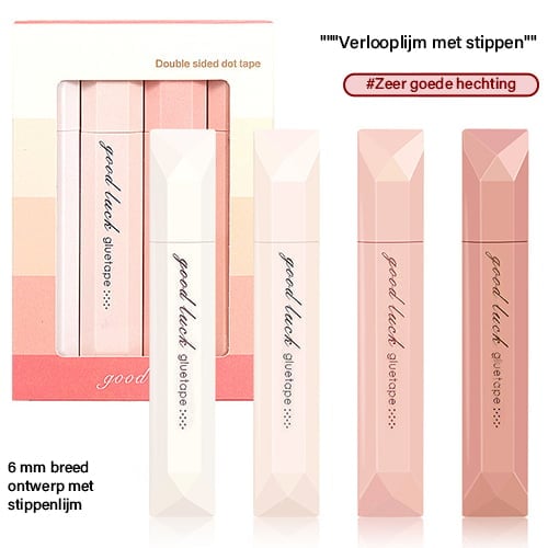 Dubbelzijdige plakbandroller voor scrapbooking
