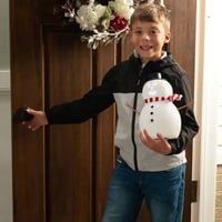 Talking Animated Blink Snowman