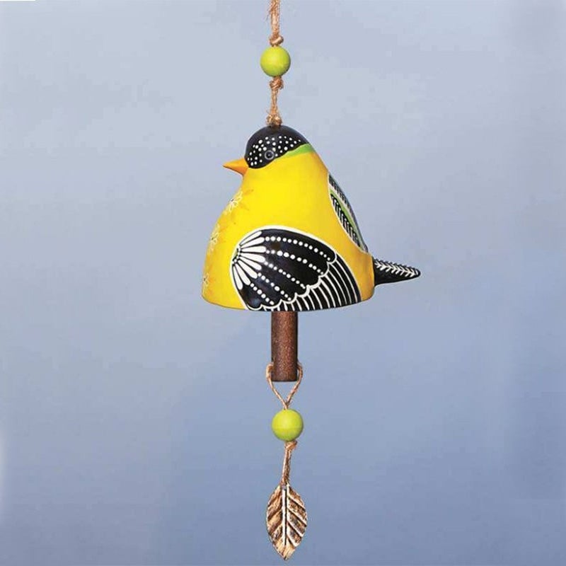 Vogel zingende bel