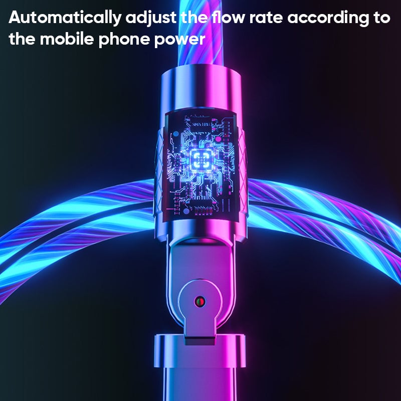 Rotating head streamer data cable